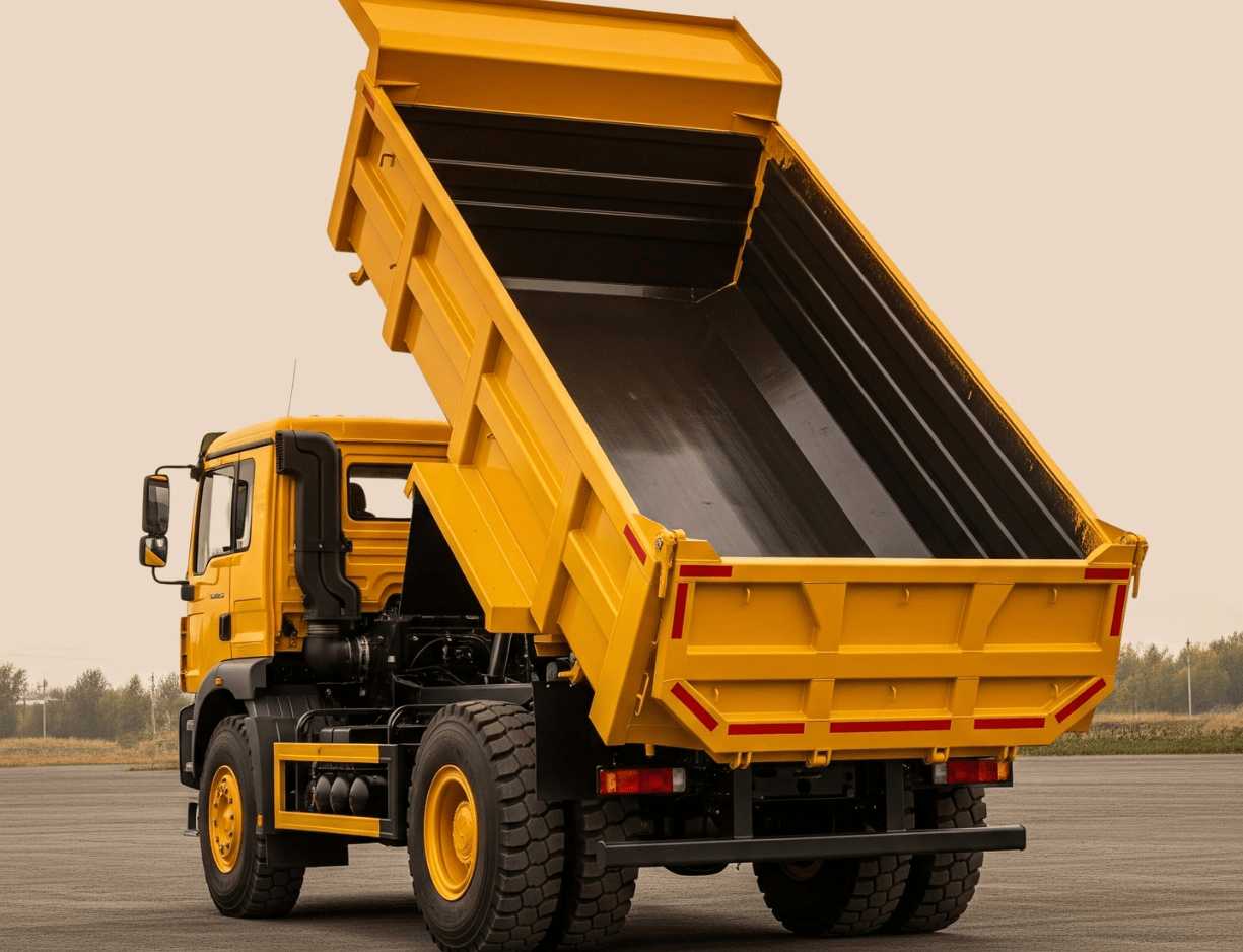 Dump Truck Rubber Liner Perspective